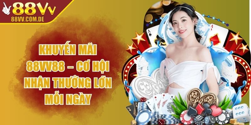 Khuyến Mãi 88vv88 – Cơ Hội Nhận Thưởng Lớn Mỗi Ngày